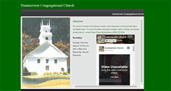 Desktop Screenshot of dummerstonchurch.org